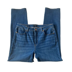 Talbots Straight Leg Jeans Vista Wash Size 12